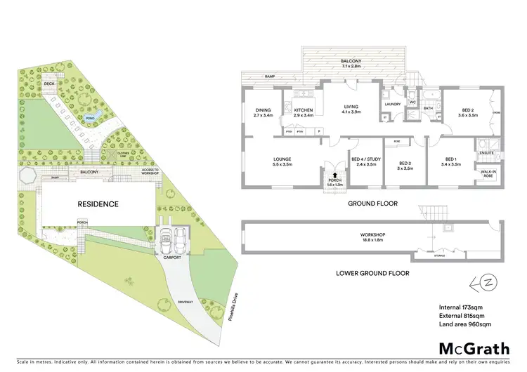 Floorplan of Homely house listing, 79 Pinehills Drive, Greensborough VIC 3088