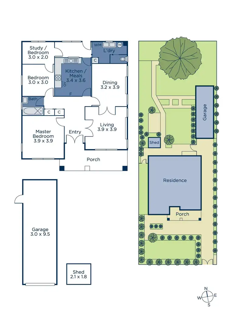 Floorplan of Homely house listing, 7 Hale Street, Kew East VIC 3102