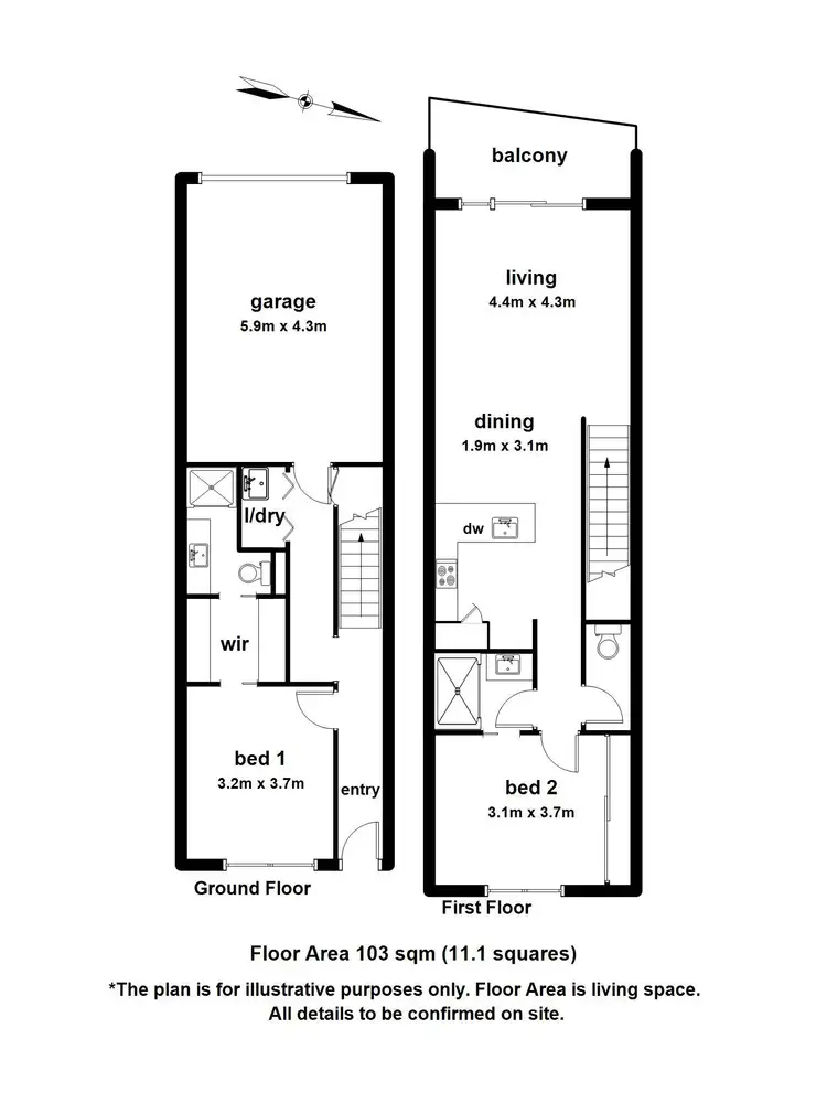 Floorplan of Homely house listing, 4 Vine Close, Healesville VIC 3777