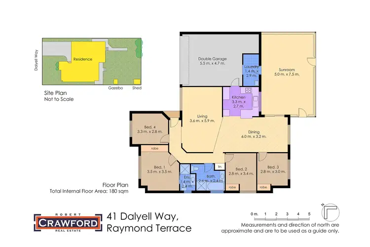 Floorplan of Homely house listing, 41 Dalyell Way, Raymond Terrace NSW 2324
