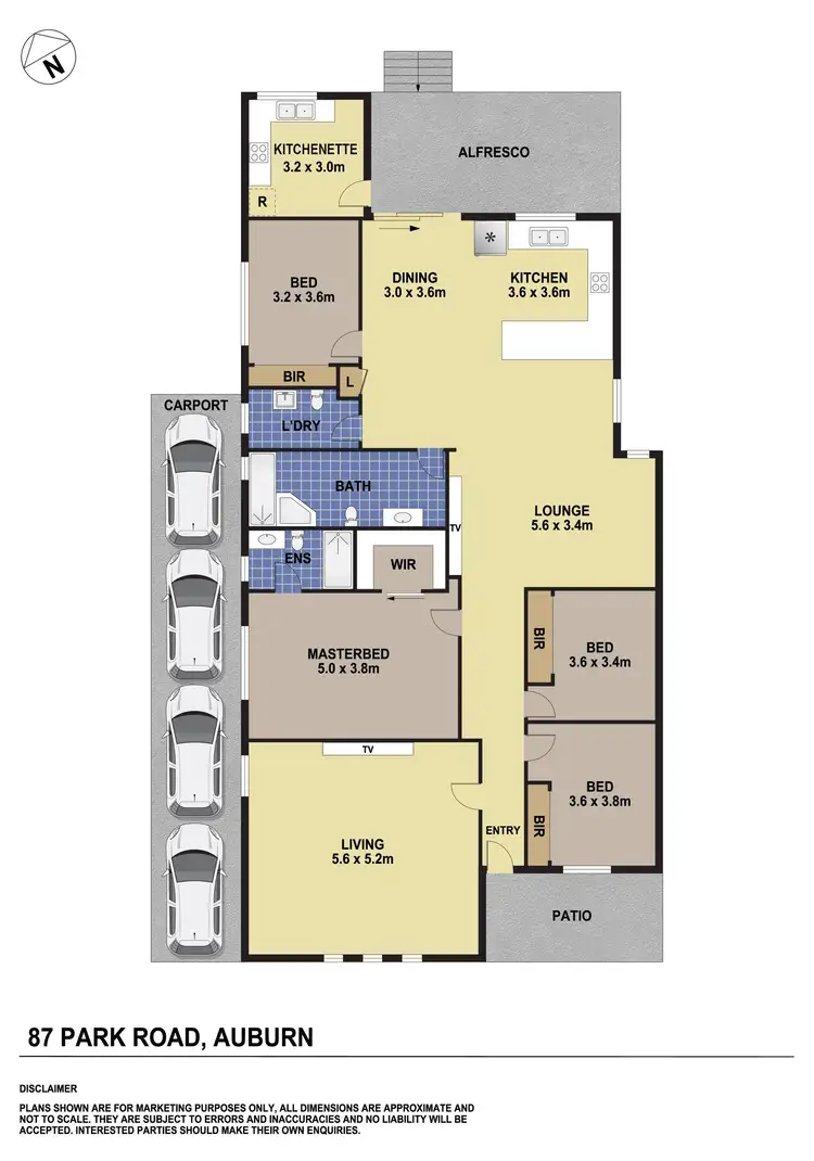 Floorplan of Homely house listing, 87 Park Road, Auburn NSW 2144