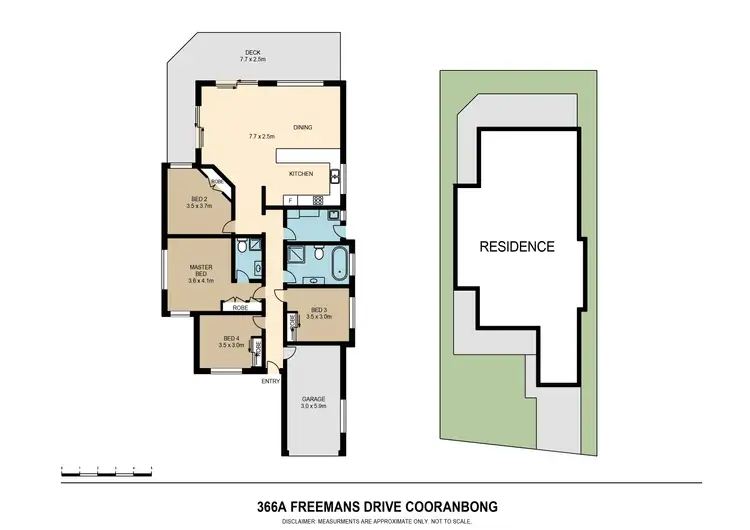 Floorplan of Homely house listing, 366a Freemans Drive, Cooranbong NSW 2265