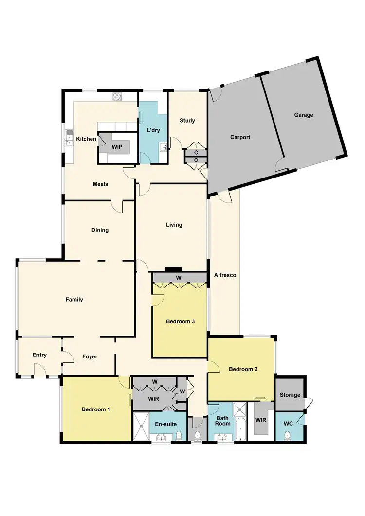 Floorplan of Homely house listing, 526 Wendouree Parade, Lake Wendouree VIC 3350