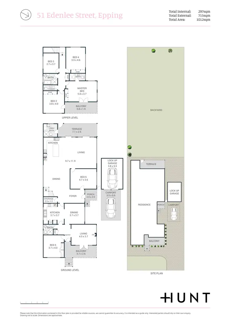 Floorplan of Homely house listing, 51 Edenlee Street, Epping NSW 2121