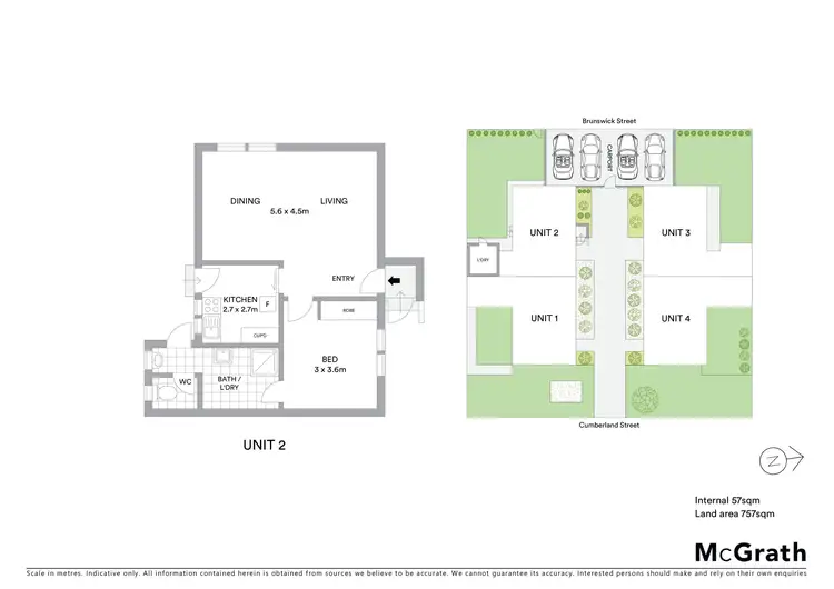 Floorplan of Homely block of units listing, 1-4/18 Cumberland Street, Newtown VIC 3220