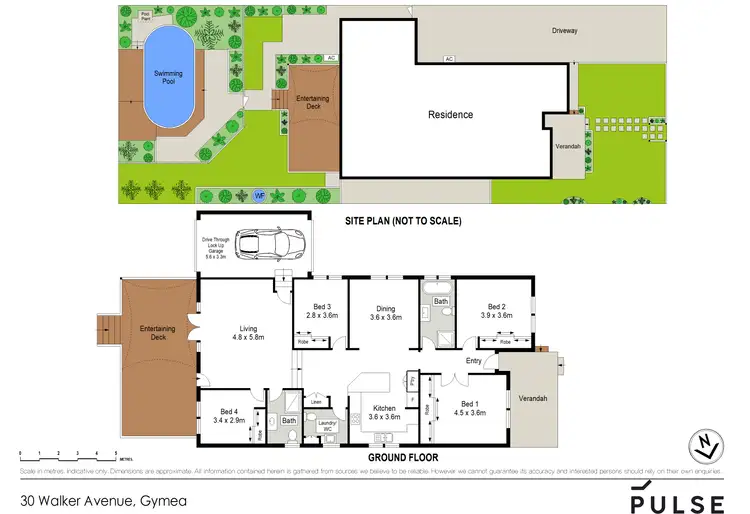 Floorplan of Homely house listing, 30 Walker Avenue, Gymea NSW 2227