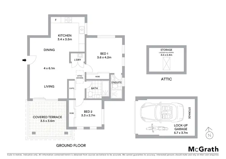 Floorplan of Homely apartment listing, 10/47 Garland Road, Naremburn NSW 2065
