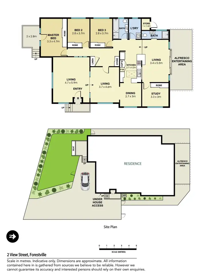 Floorplan of Homely house listing, 2 View Street, Forestville NSW 2087