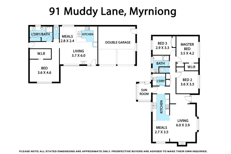 Floorplan of Homely house listing, 91 Muddy Lane, Myrniong VIC 3341