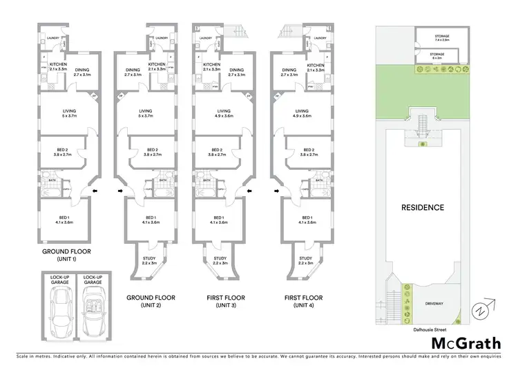 Floorplan of Homely house listing, 8 Dalhousie Street, Haberfield NSW 2045