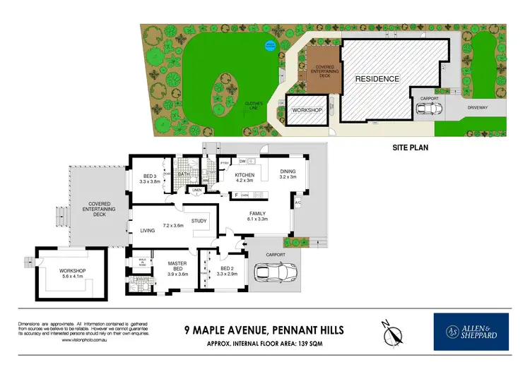 Floorplan of Homely house listing, 9 Maple Avenue, Pennant Hills NSW 2120