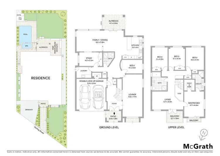 Floorplan of Homely house listing, 4 Garling Street, Lane Cove NSW 2066