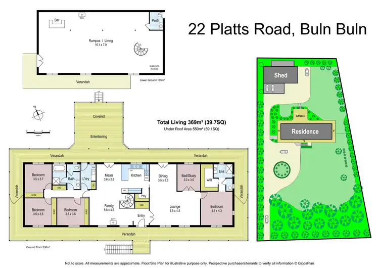 Floorplan of Homely house listing, 22 Platts Road, Buln Buln VIC 3821