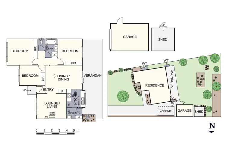 Floorplan of Homely house listing, 26 Merlin Crescent, Ferntree Gully VIC 3156