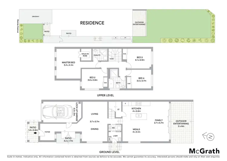 Floorplan of Homely semi-detached listing, 10A Skenes Avenue, Eastwood NSW 2122