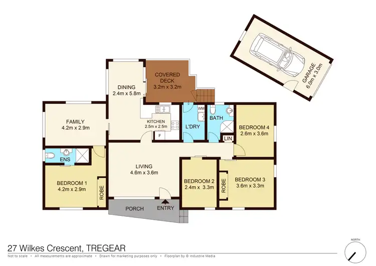 Floorplan of Homely house listing, 27 Wilkes Crescent, Tregear NSW 2770
