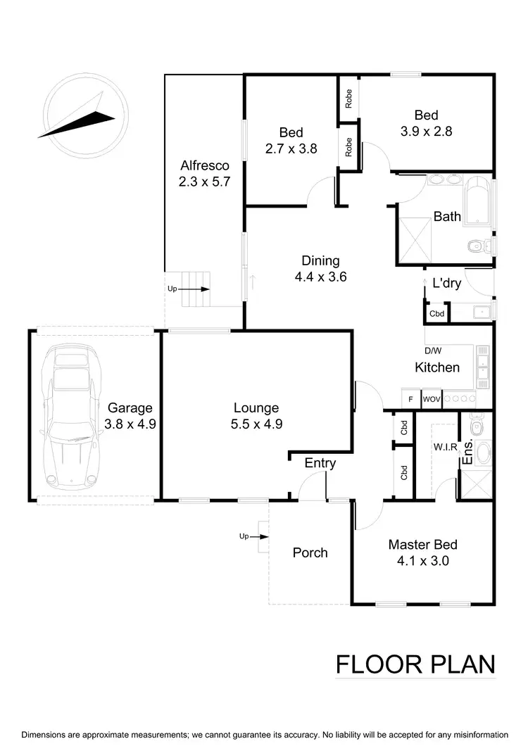 Floorplan of Homely house listing, 4 Wimbourne Court, Wantirna VIC 3152
