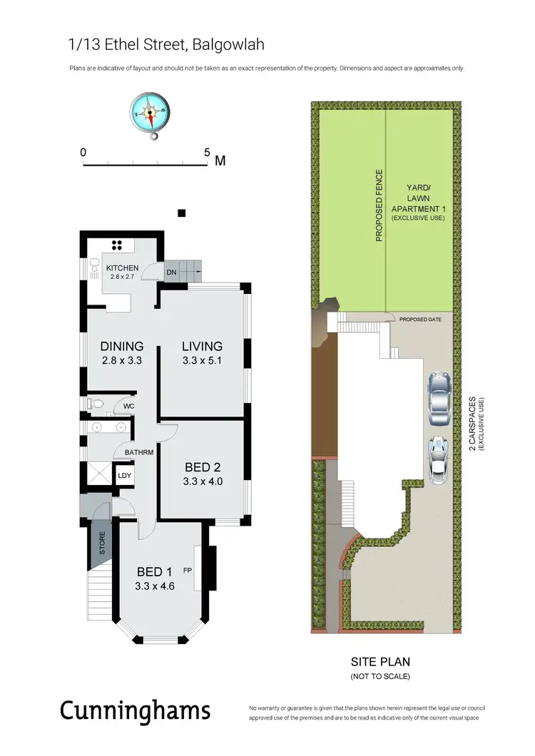 Floorplan of Homely apartment listing, 1 & 2/13 Ethel Street, Balgowlah NSW 2093