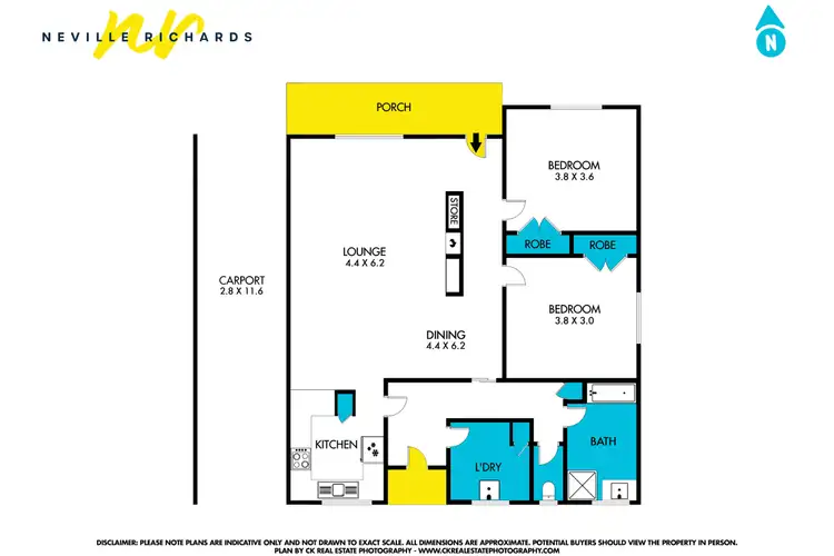 Floorplan of Homely house listing, 48 Jubilee Avenue, Indented Head VIC 3223