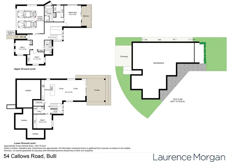 Floorplan of Homely house listing, 54 Callows Road, Bulli NSW 2516