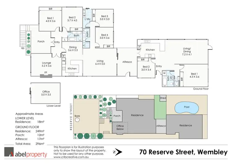 Floorplan of Homely house listing, 70 Reserve Street, Wembley WA 6014