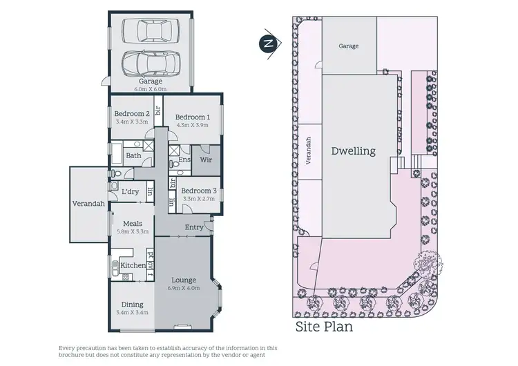 Floorplan of Homely unit listing, 1/145 Belford Road, Kew East VIC 3102
