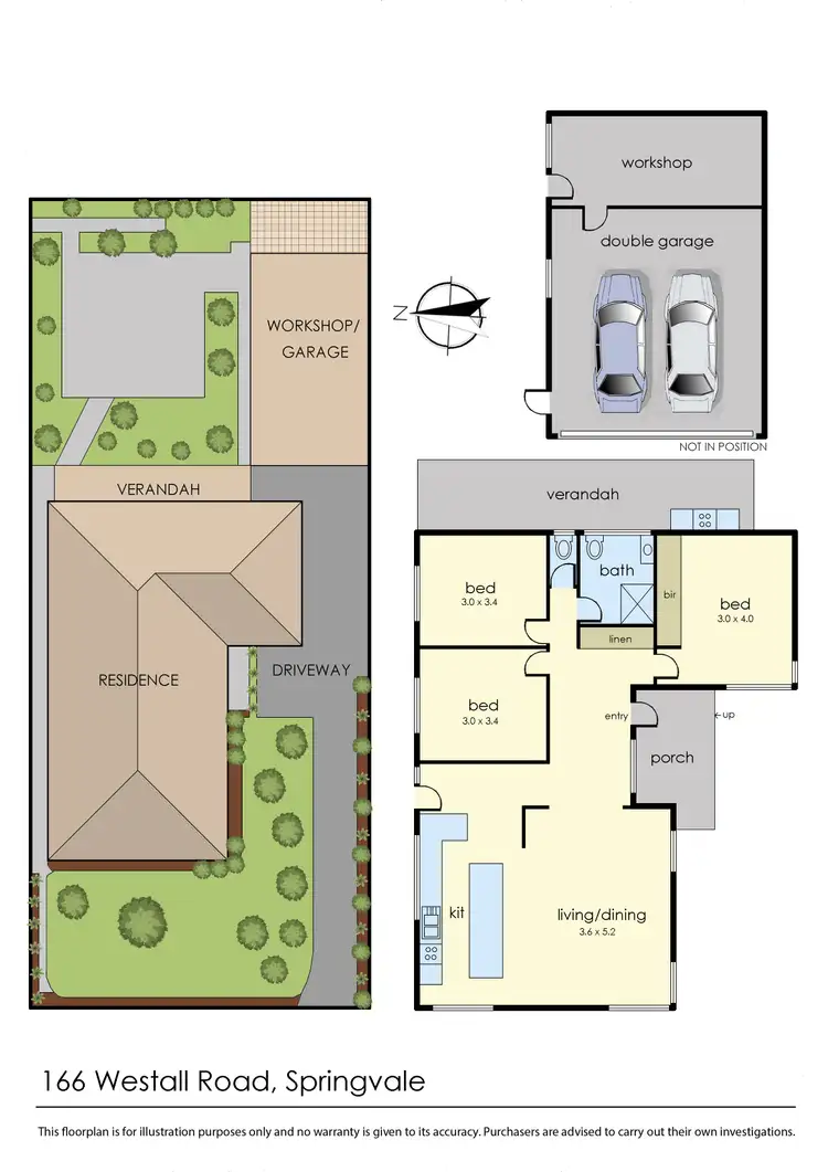 Floorplan of Homely house listing, 166 Westall Road, Springvale VIC 3171