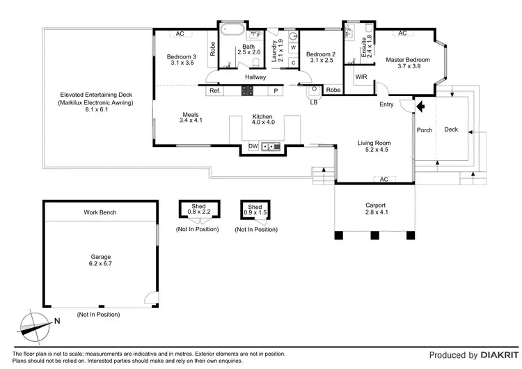 Floorplan of Homely house listing, 89 Beach Hill Avenue, Somers VIC 3927
