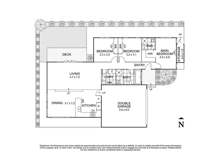 Floorplan of Homely unit listing, 3/11-13 Cherry Grove, Donvale VIC 3111
