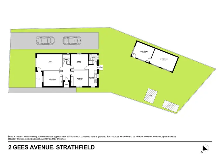 Floorplan of Homely house listing, 2 Gees Avenue, Strathfield NSW 2135