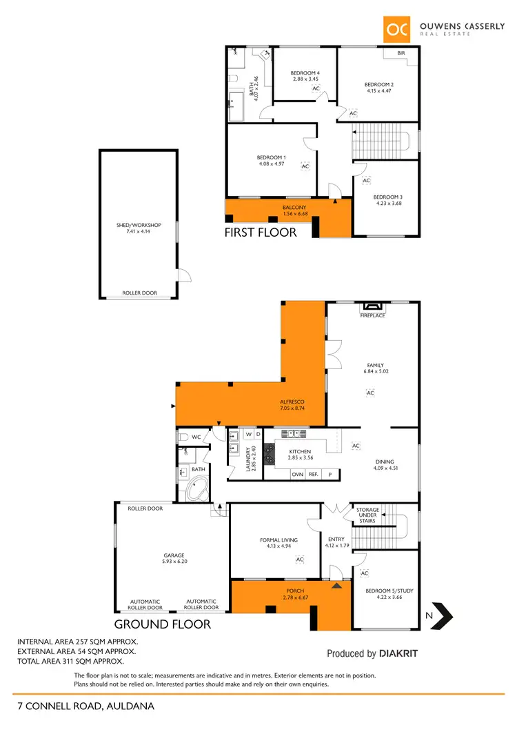 Floorplan of Homely house listing, 7 Connell Road, Auldana SA 5072