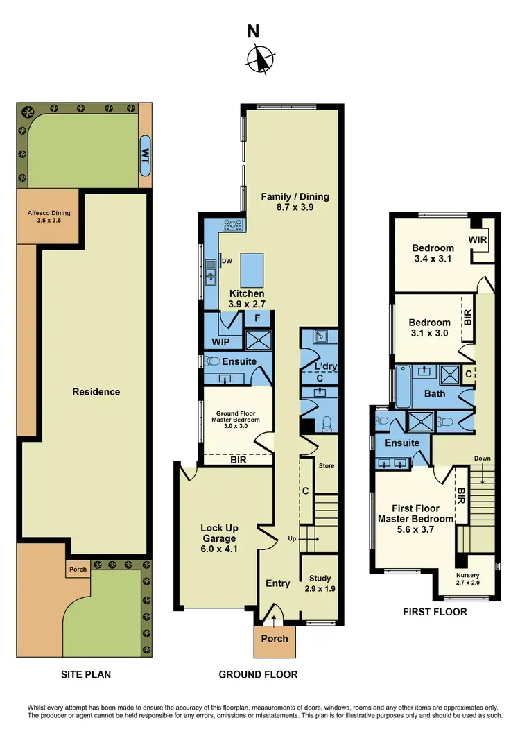 Floorplan of Homely townhouse listing, 10A High Street, Sunshine VIC 3020