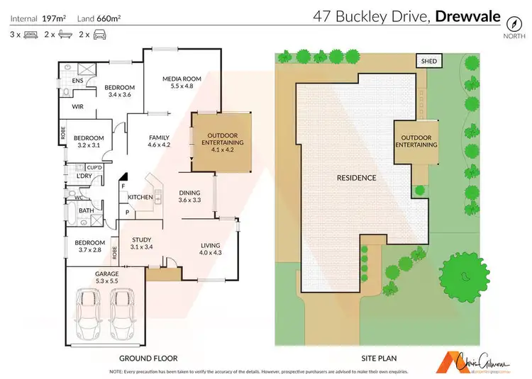 Floorplan of Homely house listing, 47 Buckley Drive, Drewvale QLD 4116