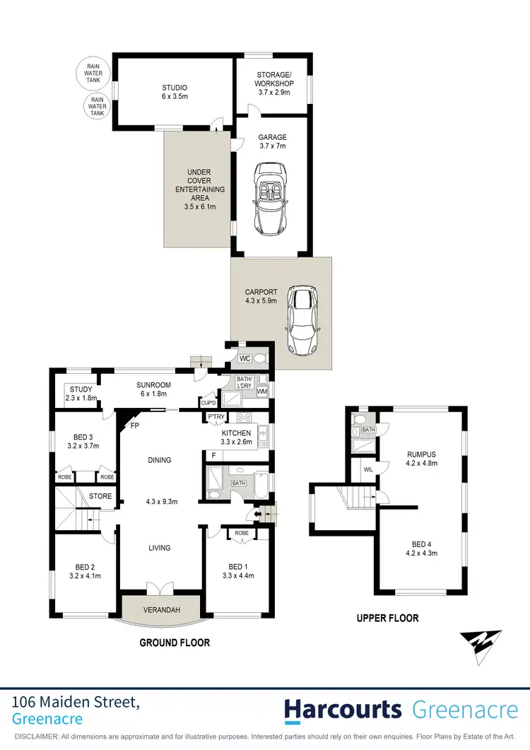 Floorplan of Homely house listing, 106 Maiden Street, Greenacre NSW 2190