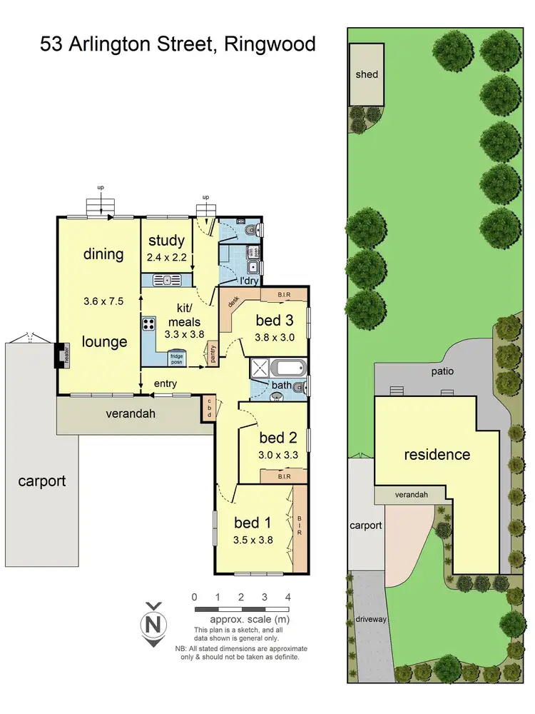 Floorplan of Homely house listing, 53 Arlington Street, Ringwood VIC 3134