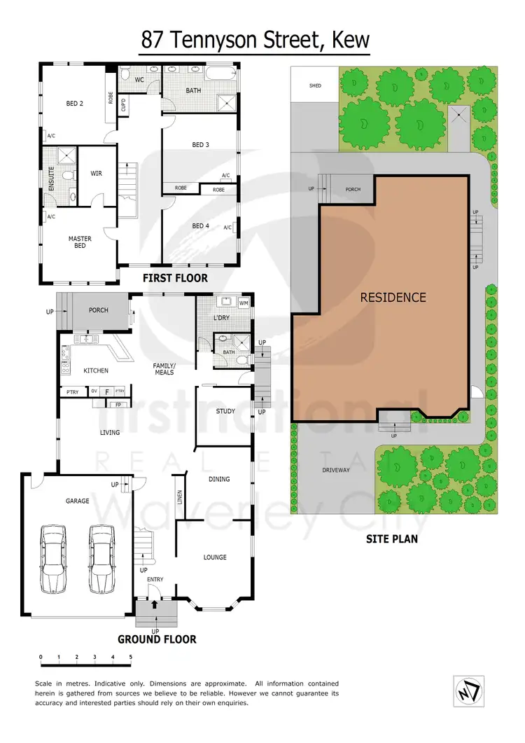Floorplan of Homely house listing, 87 Tennyson Street, Kew VIC 3101