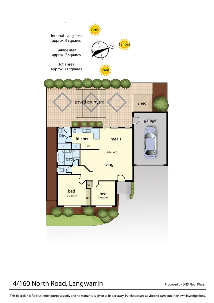 Floorplan of Homely unit listing, 4/160 North Road, Langwarrin VIC 3910