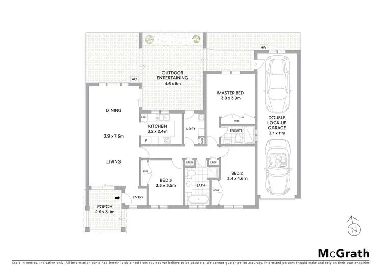 Floorplan of Homely villa listing, 3/8 Tuffy Avenue, Sans Souci NSW 2219