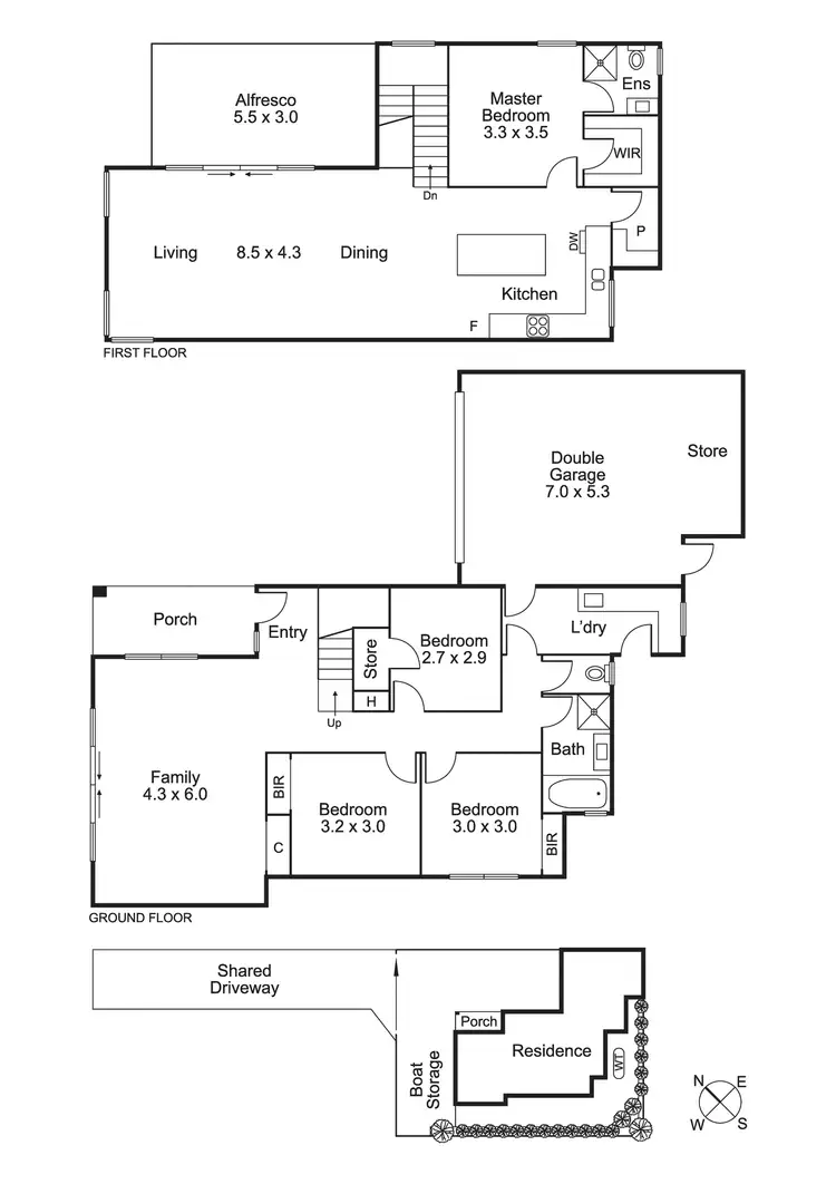 Floorplan of Homely house listing, 28a Mitchell Street, Mornington VIC 3931
