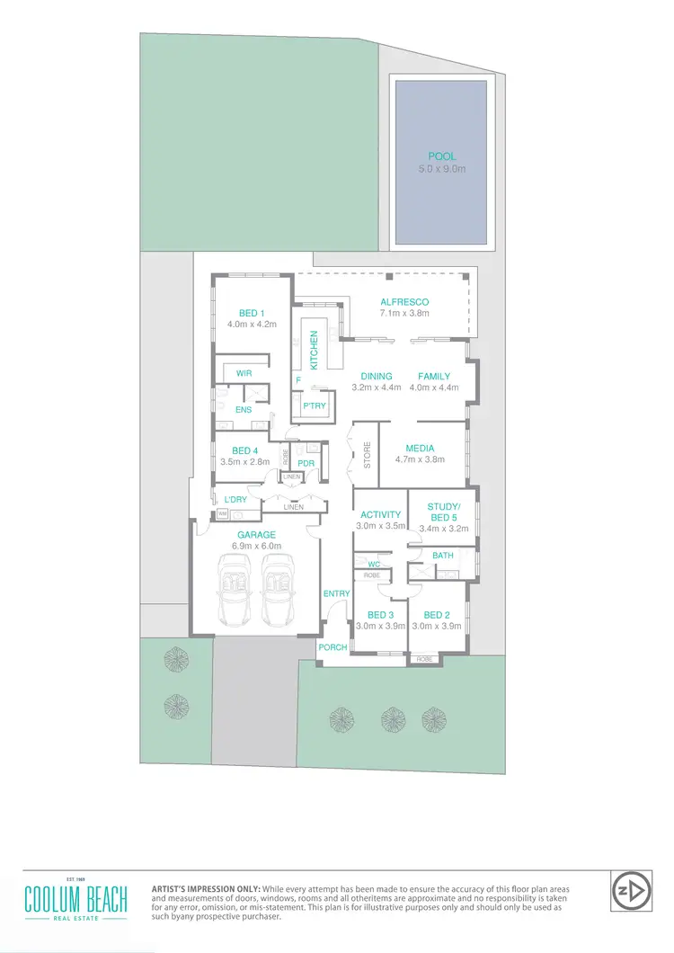 Floorplan of Homely house listing, 81 Augusta Circuit, Peregian Springs QLD 4573