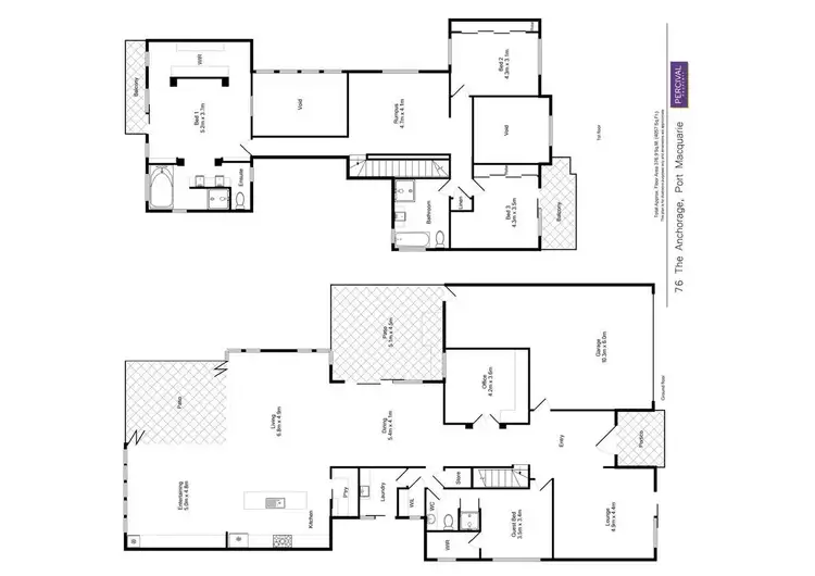 Floorplan of Homely house listing, 76 The Anchorage, Port Macquarie NSW 2444