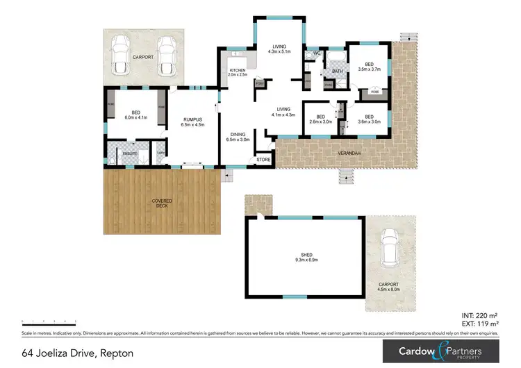 Floorplan of Homely house listing, 64 Joeliza Drive, Repton NSW 2454