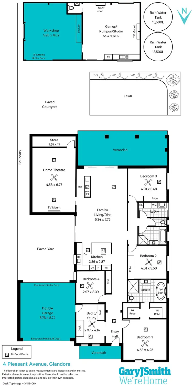 Floorplan of Homely house listing, 4 Pleasant Avenue, Glandore SA 5037