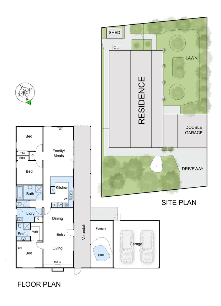 Floorplan of Homely house listing, 40 Clarkes Avenue, Mount Martha VIC 3934