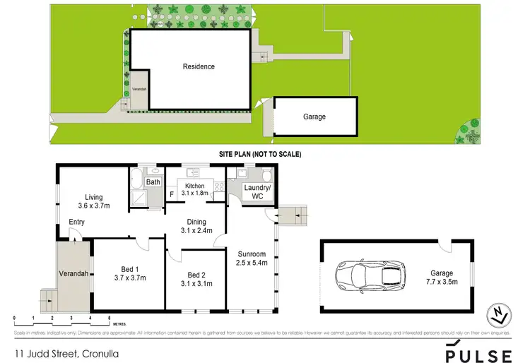 Floorplan of Homely house listing, 11 Judd Street, Cronulla NSW 2230