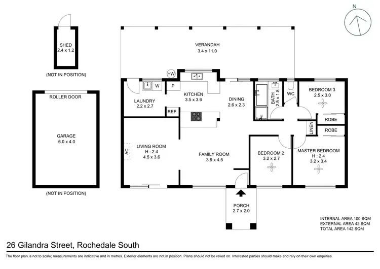 Floorplan of Homely house listing, 26 Gilandra Street, Rochedale South QLD 4123