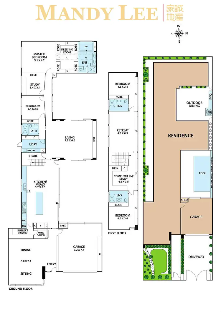 Floorplan of Homely house listing, 27 Hardwicke Street, Deepdene VIC 3103