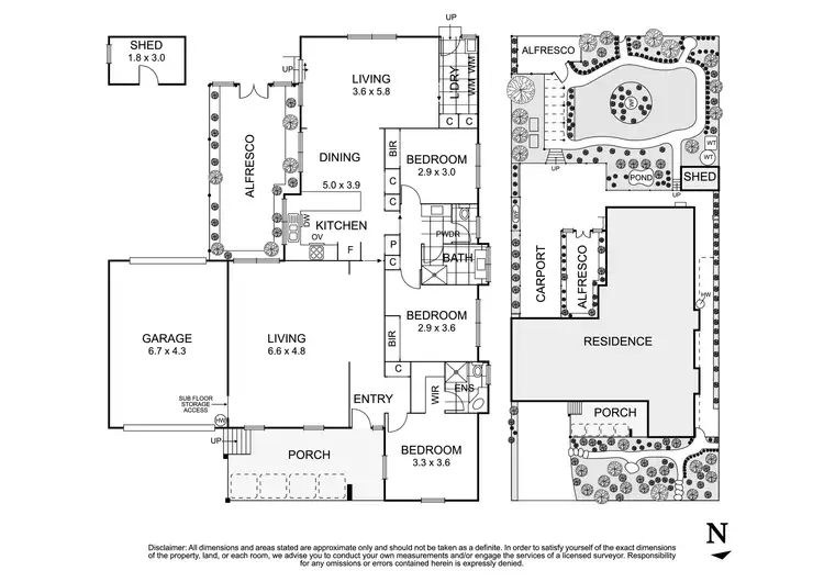 Floorplan of Homely house listing, 234 Elder Street, Greensborough VIC 3088