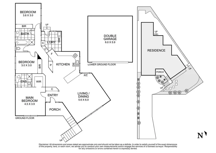 Floorplan of Homely townhouse listing, 13 Killarney Road, Templestowe Lower VIC 3107