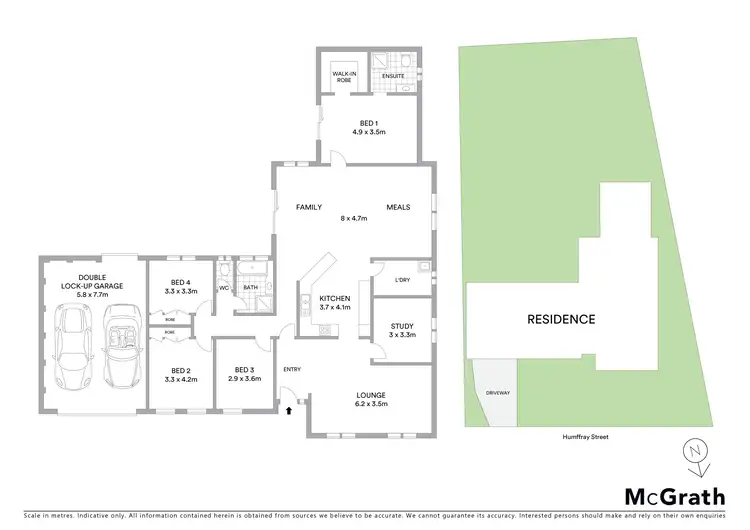 Floorplan of Homely house listing, 6 Humffray Street, Wanniassa ACT 2903